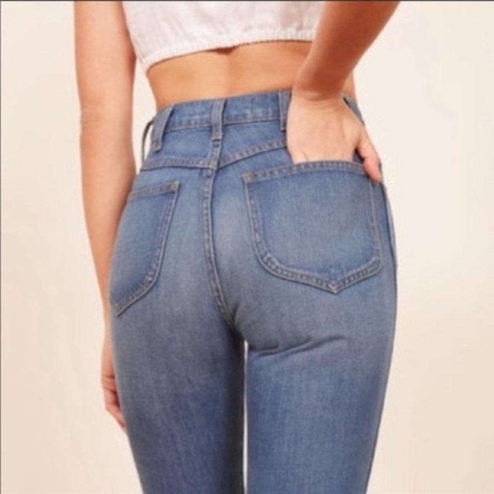 Reformation Cher Jean in Ellis Wash
